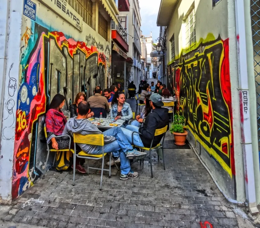 Psyrri · Bars, Bites & Street Art photo 1